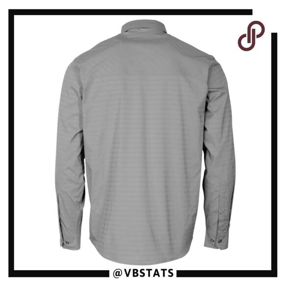 Worldwide Sportsman Bass Pro Shops Men's  Seacrest Shirt Moon Mist Large NWT - Picture 2 of 10